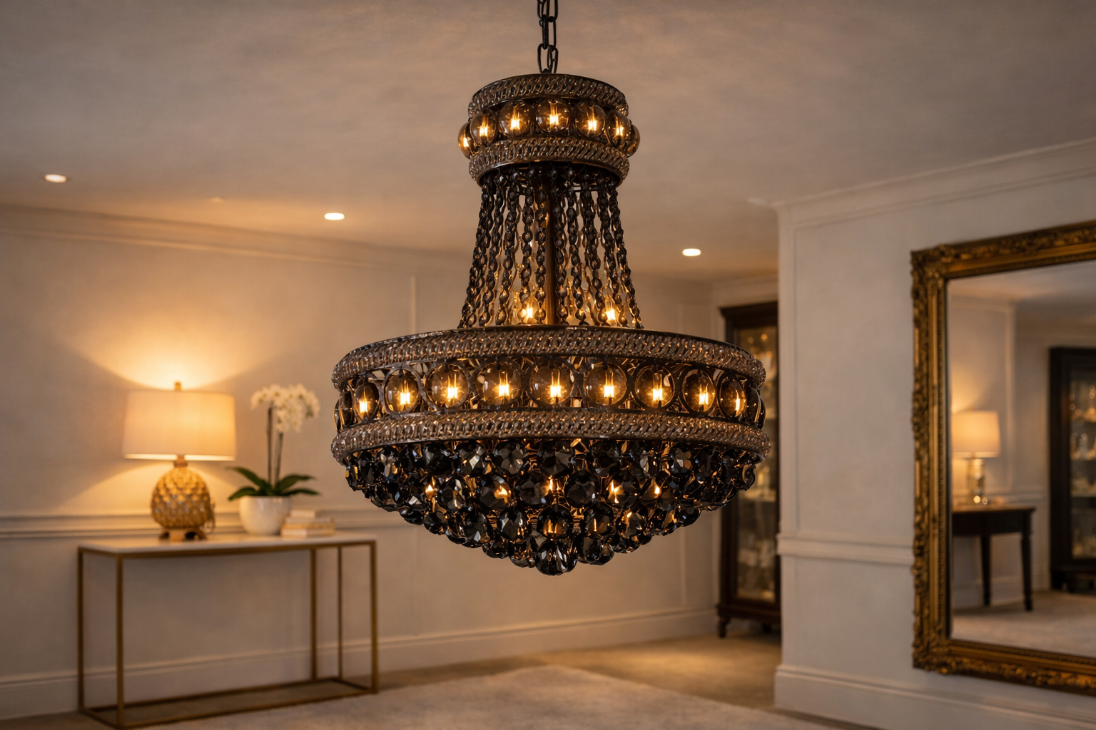Noir Éclat Chandelier