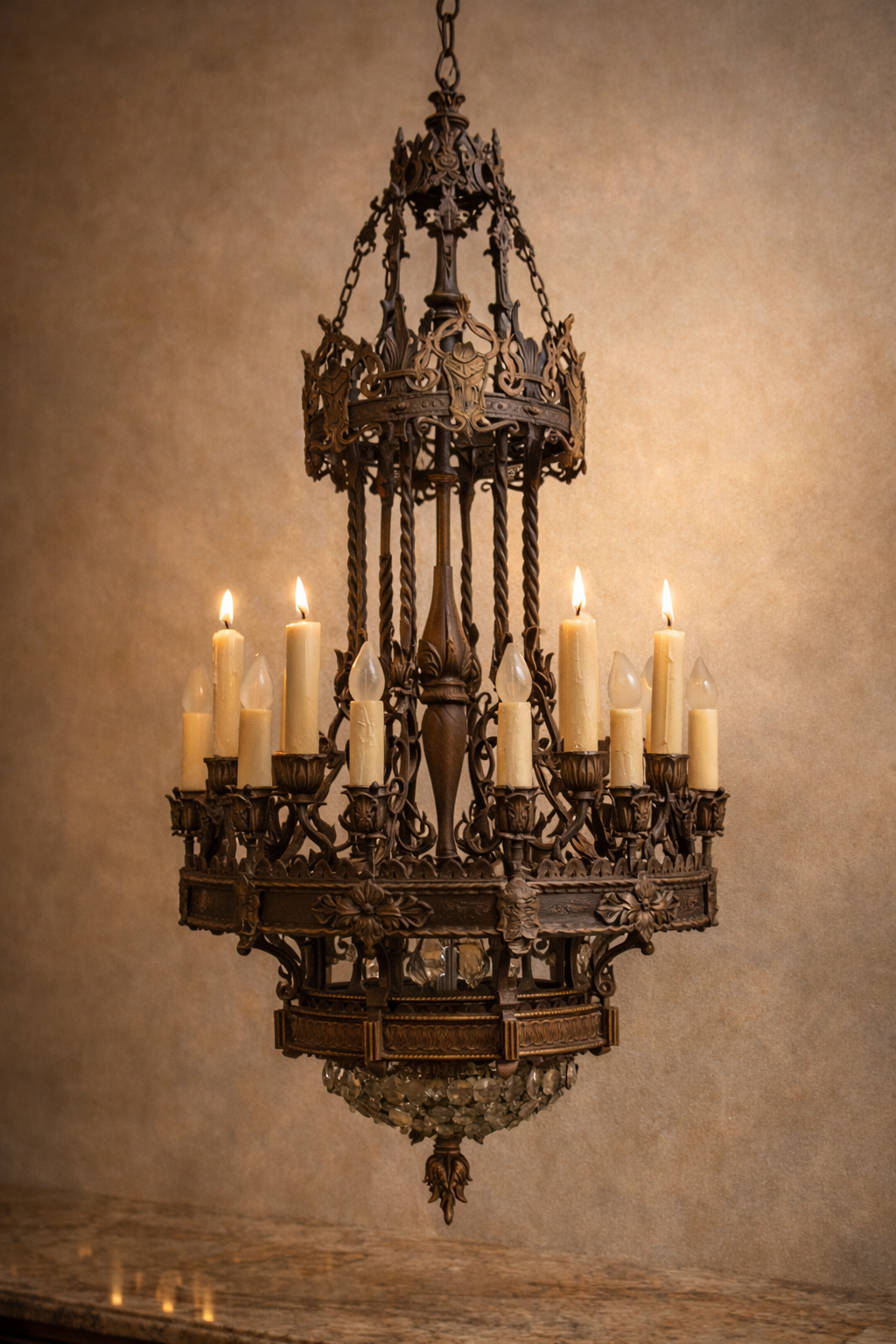 The Montclair Gothic Crystal Chandelier