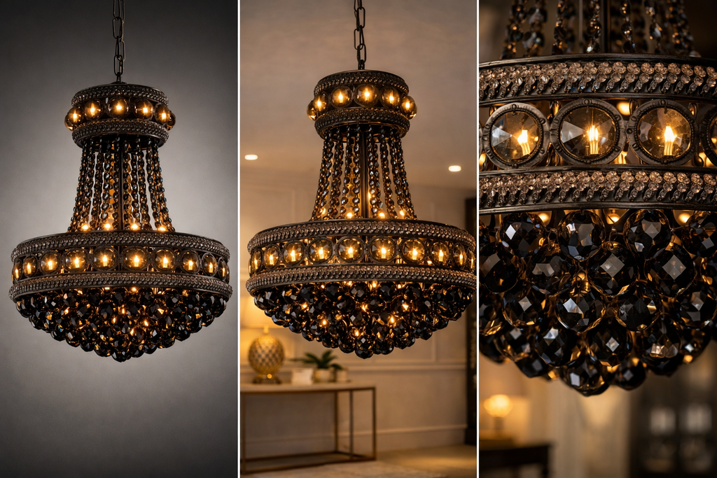 Noir Éclat Chandelier