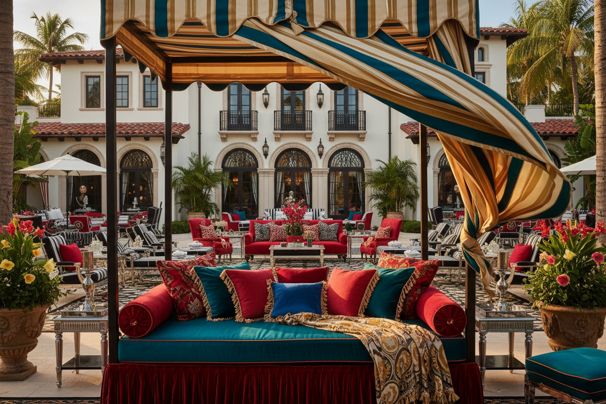 The Sultan Outdoor Canopy Day Bed