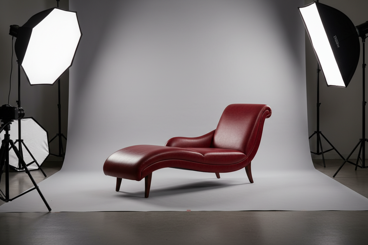 The RYAN Leather Chaise