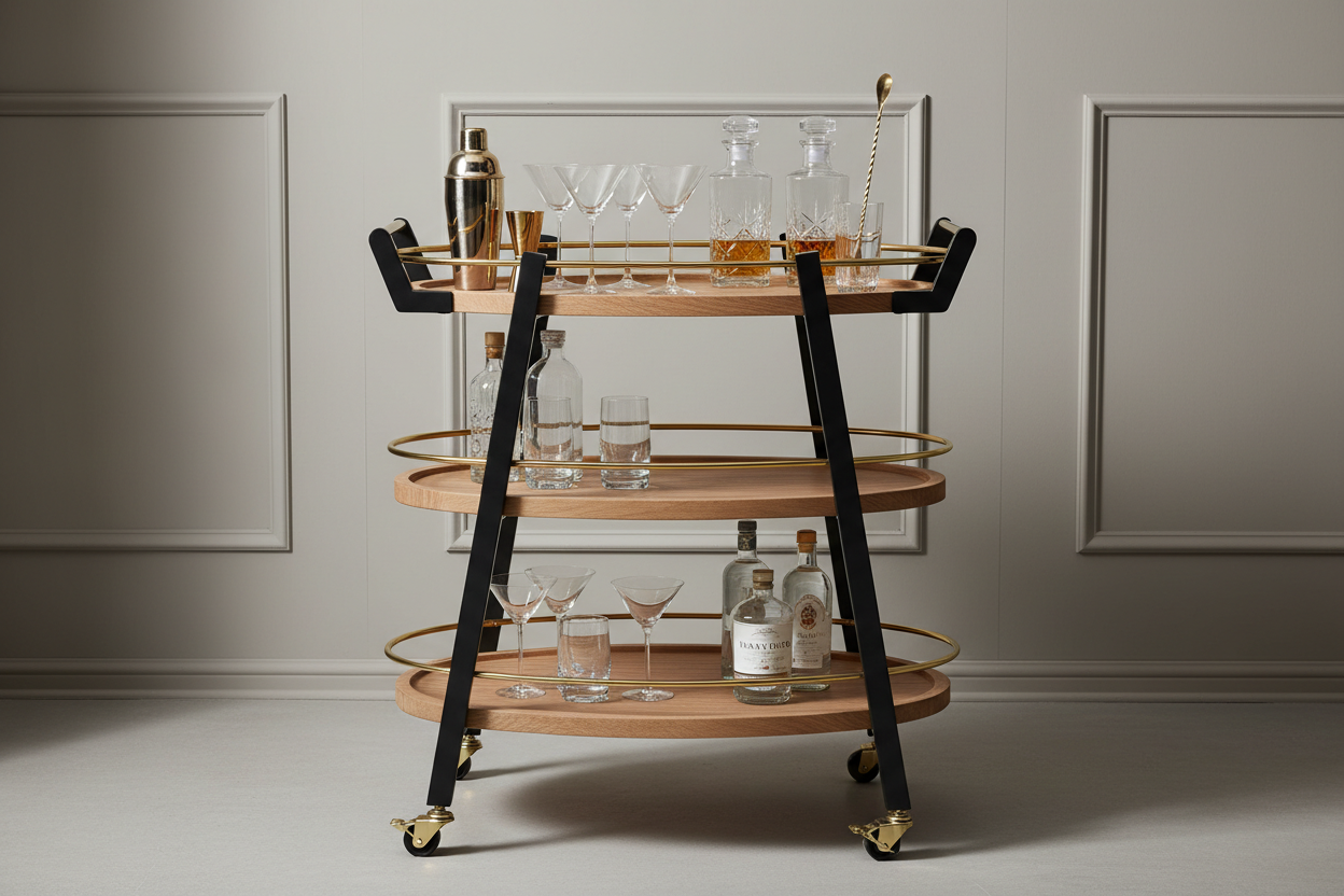 Farra Bar Cart