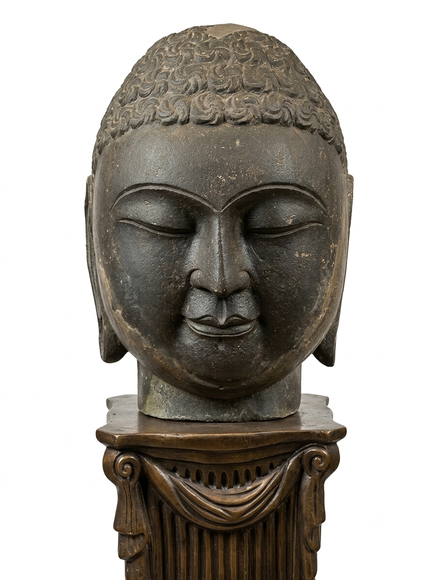 Buddha bust